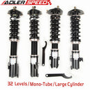 US SHIP ADLERSPEED 32 Level Mono Tube Coilovers Suspension Kit for Subaru WRX Only 02-07