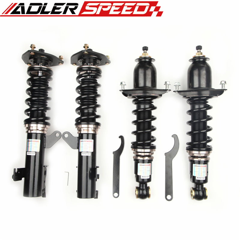 ADLERSPEED 32 Way Mono Tube Coilovers Shock for 09-13 TOYOTA COROLLA E140 E150