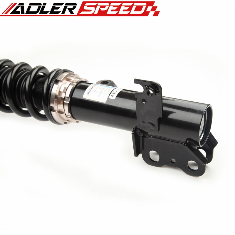 US SHIP ADLERSPEED 32 Ways Adjustable Mono Tube Coilovers For 14-19 Toyota Corolla E170