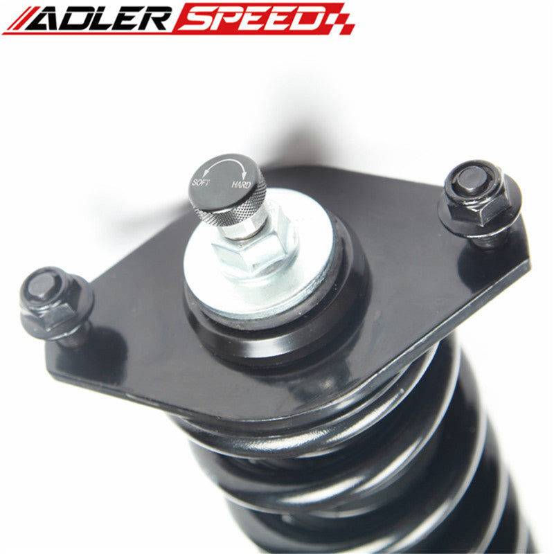 ADLERSPEED 32 Level Mono Tube Coilover Lowering Suspension Kit For Nissan 300ZX Z32 90-96