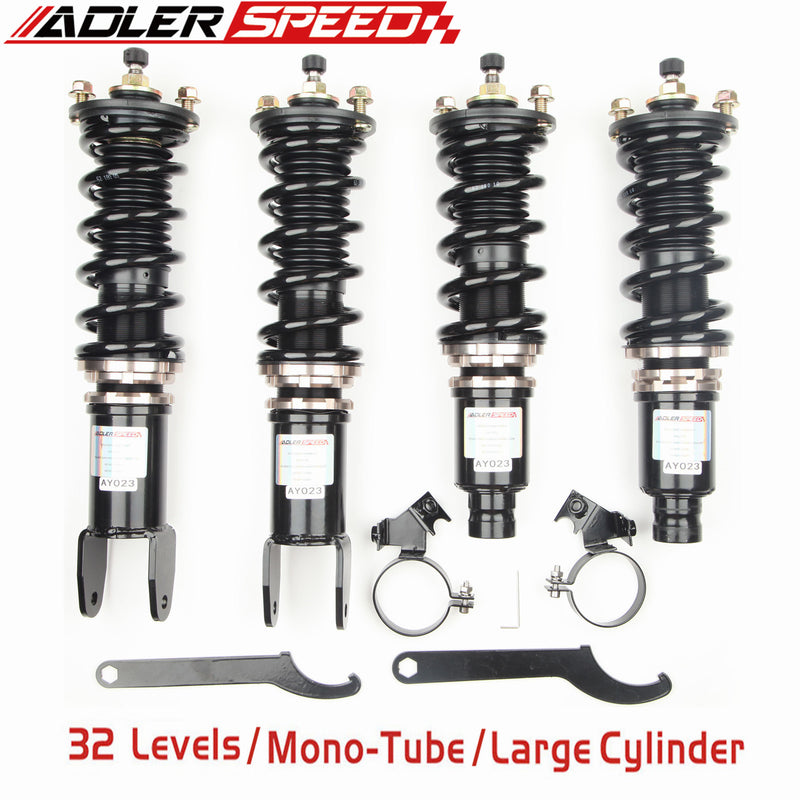 Adlerspeed 32 Way Adjustable Coilovers Suspension Kit For Honda CRX EF 88-91 New