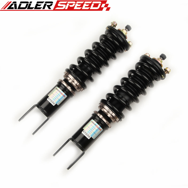 US SHIP ADLERSPEED  32 Step Mono Tube Coilovers Lowering Suspension Kit For S2000 S2K AP1 AP2