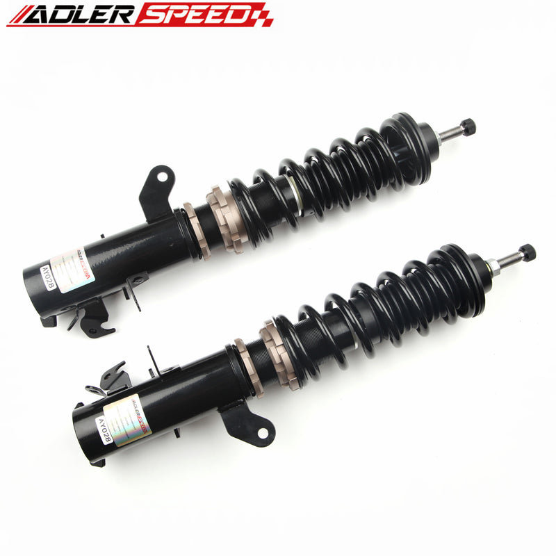 US SHIP 32 Way Mono Tube Coilovers Lowering Suspension Kit For Honda Fit (GE) 2009-14