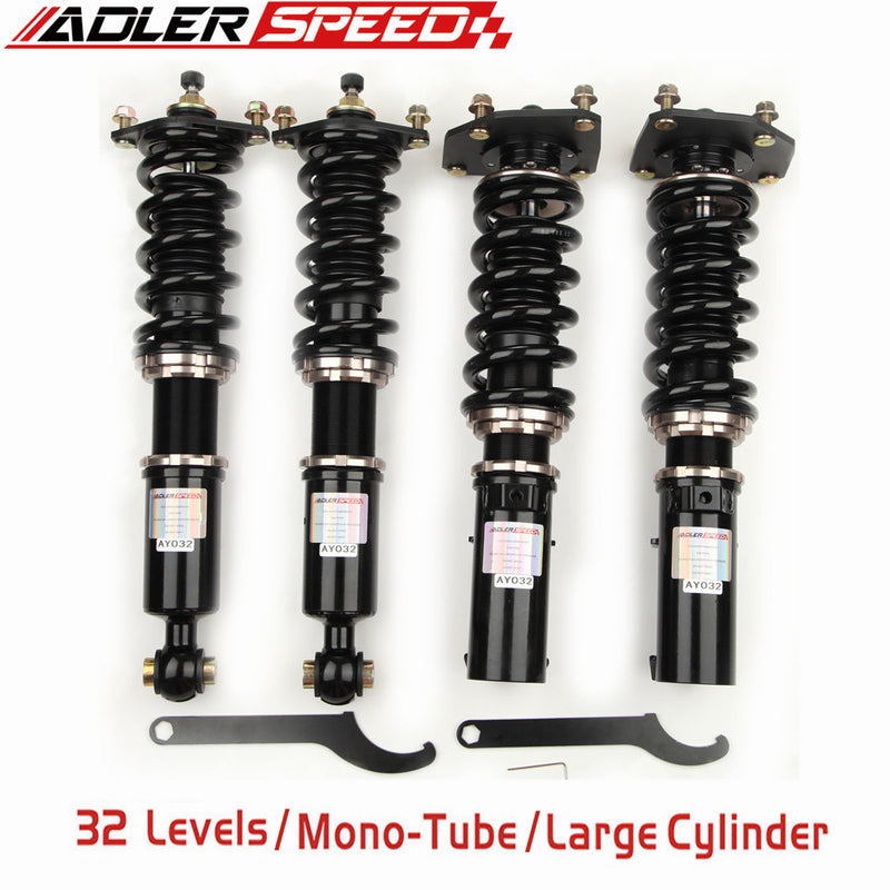 ADLERSPEED 32 Level Damper Mono Tube Coilovers Kit For 1990-94 ECLIPSE 1G FWD