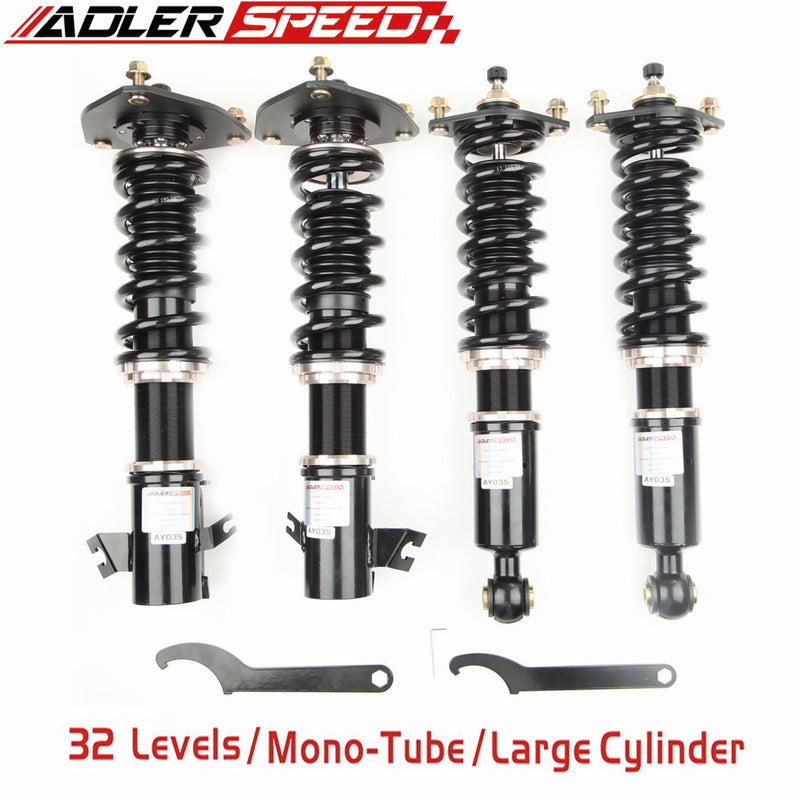US SHIP 32 Damping Levels Adjust Coilovers Suspension Kit For 97-01 Mitsubishi Mirage