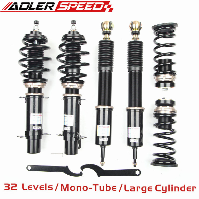 US SHIP 32 Way Mono Tube Coilover Suspension Kit for VW Golf Jetta MK4 99-04