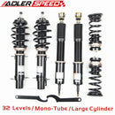 US SHIP 32 Way Mono Tube Coilover Suspension Kit For VW Jetta MK4 1999-04 FWD