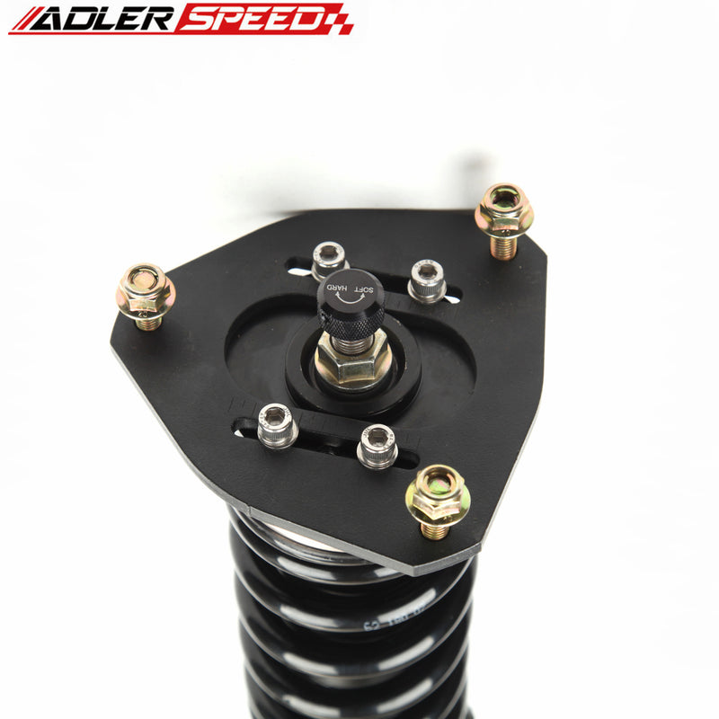 US SHIP ADLERSPEED 32 LEVELS MONO TUBE COILOVERS KIT FOR VW GOLF/GTI MK7 2015+UP 49MM