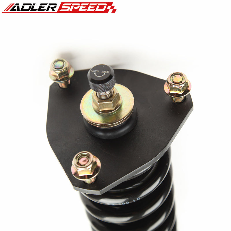 US SHIP Adlerspeed 32 Level Mono Tube Coilover for Lexus IS250 IS350 (XE20) Sedan RWD 2006-13