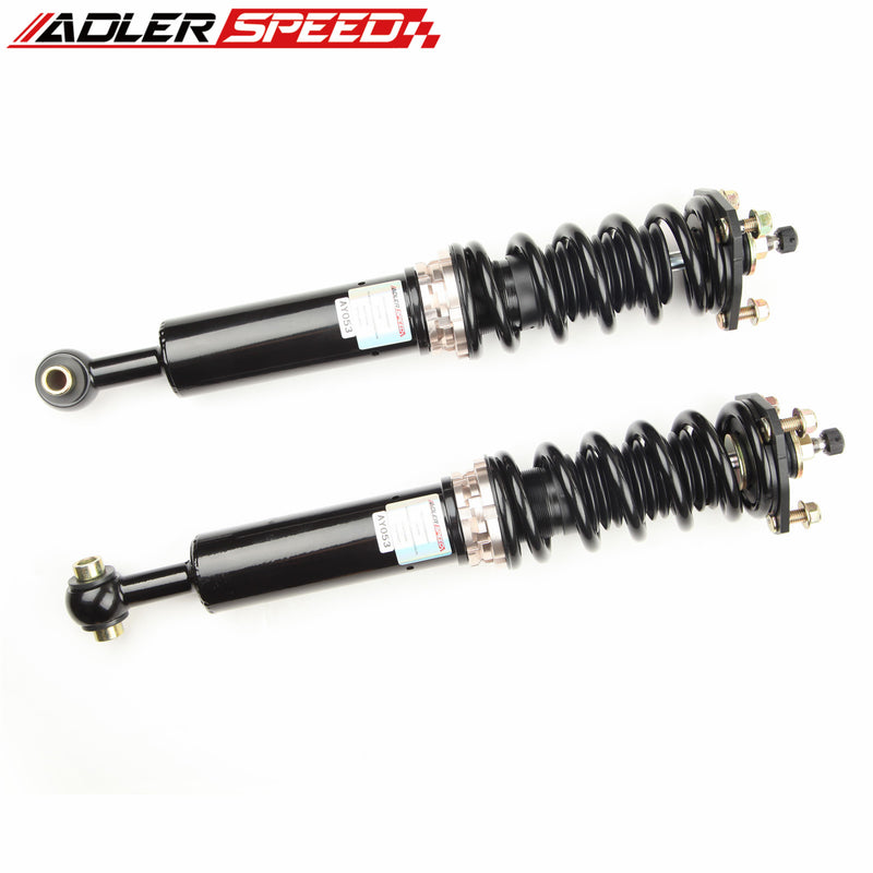 US SHIP Adlerspeed 32 Level Mono Tube Coilover for Lexus IS250 IS350 (XE20) Sedan RWD 2006-13