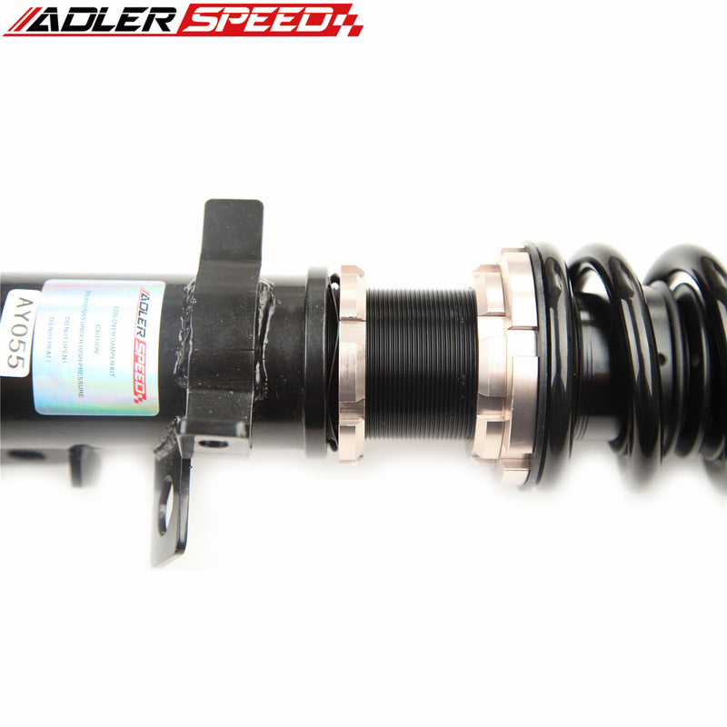 US SHIP Adlerspeed 32 Level Mono Tube Coliovers Suspension kit FOR 88-02 COROLLA AE92 E100 E110