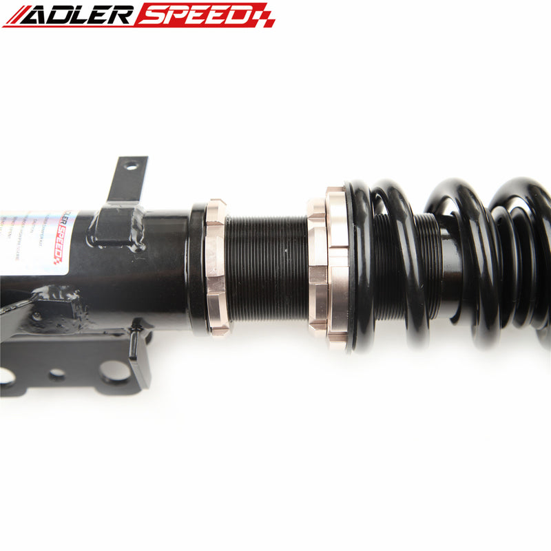 US SHIP ADLERSPEED 32 Way Mono Tube Coilover Lowering Suspension Kit For Toyota Corolla 88-02