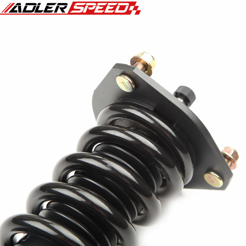 US SHIP ADLERSPEED 32 Level Adjust Mono Tube Coilovers Suspension Kit For SC300 SC400 Z30 93-00 New