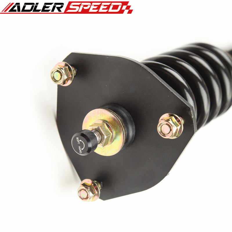 US SHIP ADLERSPEED 32 Level Adjust Mono Tube Coilovers Suspension Kit For SC300 SC400 Z30 93-00 New