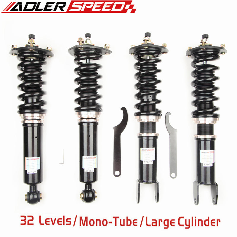 32 Level Adjust Mono Tube Coilovers Suspension Kit For SC300 SC400 Z30 93-00 New