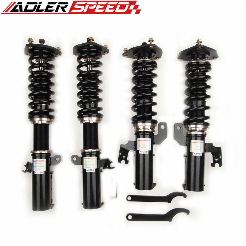 Adlerspeed 32 Way Adjust Mono Tube Coilover Lowering Kit For Toyota Solara 04-08