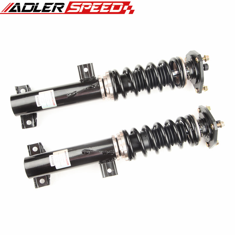 US SHIP ADLERSPEED 32 Level Mono Tube Coilover Lowering Suspension kit for BMW E36 92-98 323 325 RWD