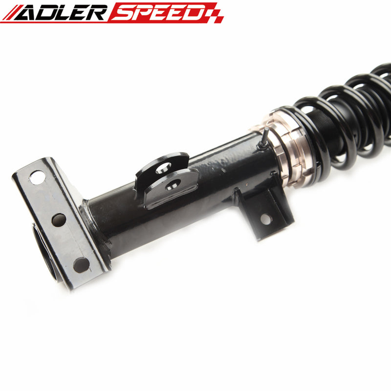 US SHIP ADLERSPEED 32 Level Mono Tube Coilover Lowering Suspension kit for BMW E36 92-98 323 325 RWD