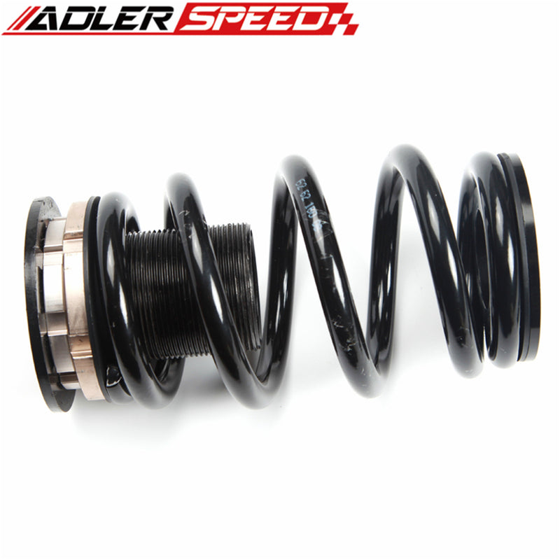 US SHIP ADLERSPEED 32 Level Mono Tube Coilover Lowering Suspension kit for BMW E36 92-98 323 325 RWD