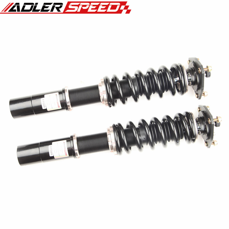 US SHIP Adlerspeed 32 Level Adjust Mono Tube Lowering coilover Suspension kit For BMW 5 Series E39 RWD 96-03