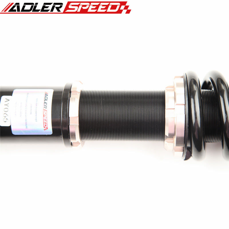 US SHIP Adlerspeed 32 Level Adjust Mono Tube Lowering coilover Suspension kit For BMW 5 Series E39 RWD 96-03