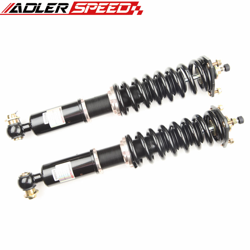 US SHIP Adlerspeed 32 Level Adjust Mono Tube Lowering coilover Suspension kit For BMW 5 Series E39 RWD 96-03