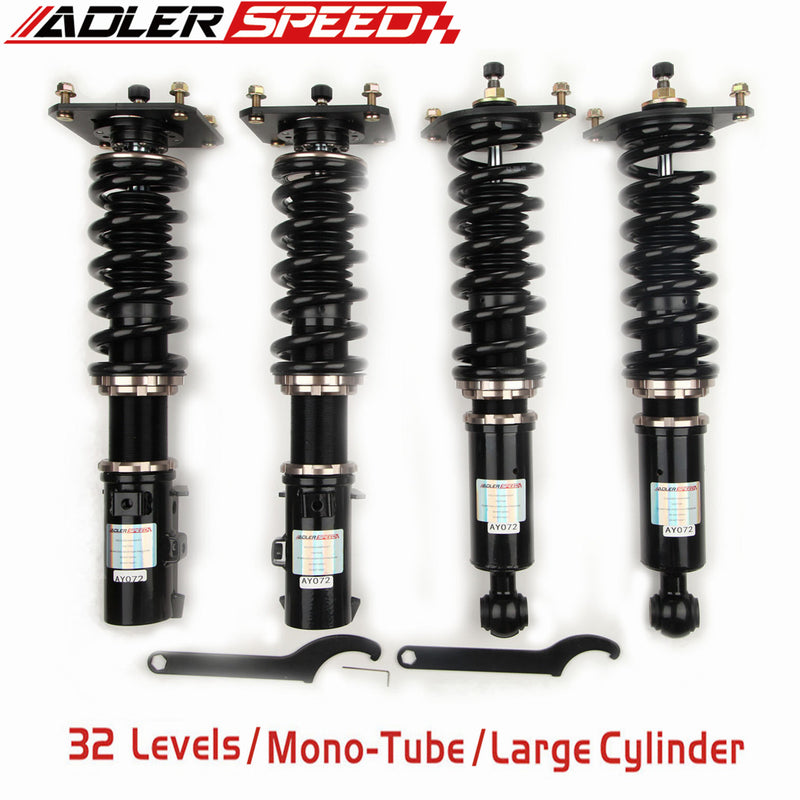 Adlerspeed  32 Level Mono Tube Coilovers Suspension Kit for Mazda RX-7 87-91 FC