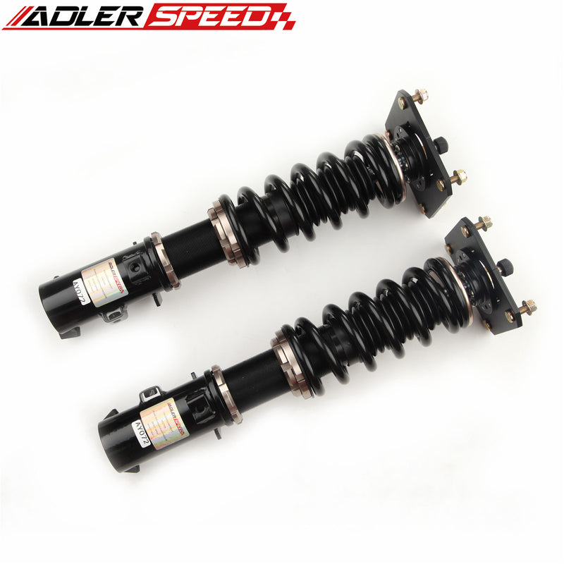 US SHIP 32 Way Mono Tube Coilovers Lowering Suspension Kit For 86-91 Mazda RX-7 FC3s FC