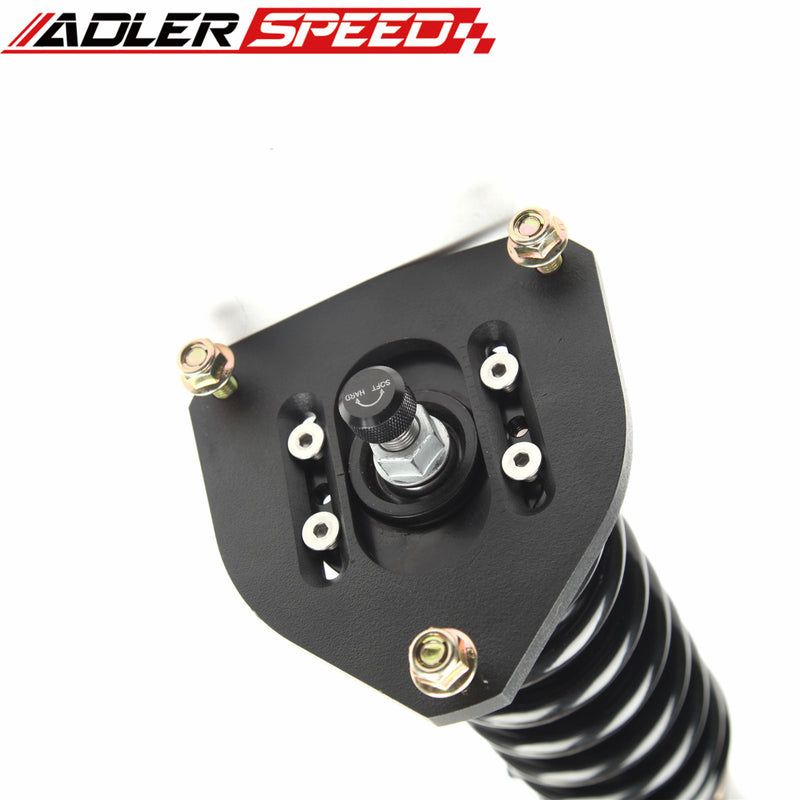 US SHIP ADLERSPEED 32 Level Adjustable Coilovers Kit For C-CLASS W204 RWD SEDAN 07-14