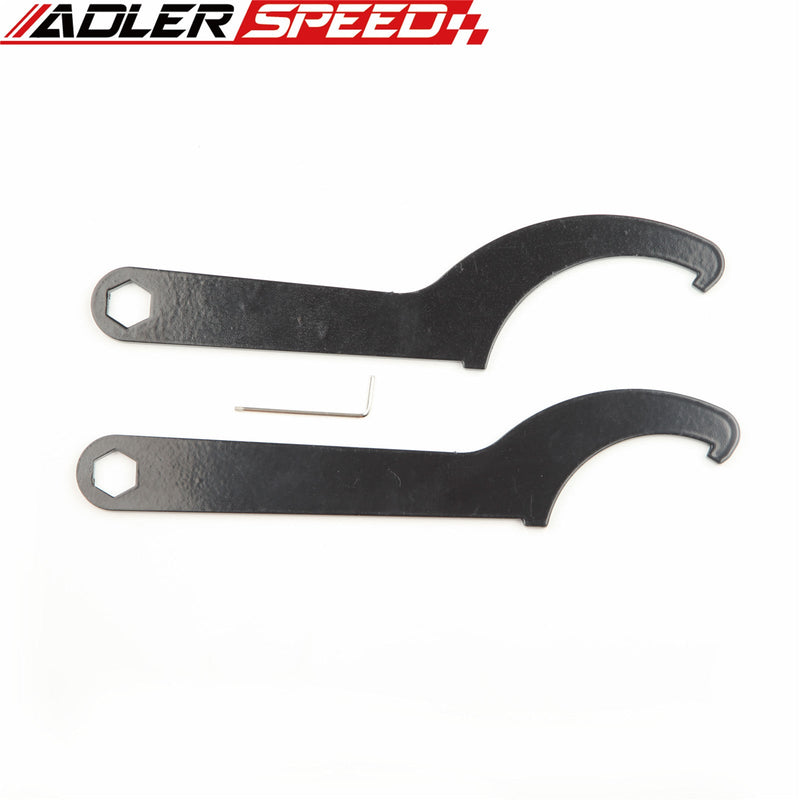US SHIP ! ADLERSPEED 32 WAY ADJUSTABLE MONO TUBE COILOVERS for SUBARU LEGACY 00-04 (BE/BH)