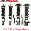 US SHIP ! ADLERSPEED 32 WAY ADJUSTABLE MONO TUBE COILOVERS for SUBARU LEGACY 00-04 (BE/BH)