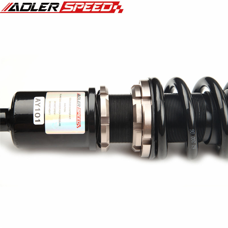 US SHIP ! ADLERSPEED 32 WAY ADJUSTABLE MONO TUBE COILOVERS for SUBARU LEGACY 00-04 (BE/BH)