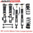 US SHIP ADLERSPEED 32 Level Coilovers Lowering Suspension Kit for Volvo S40 / C30 New