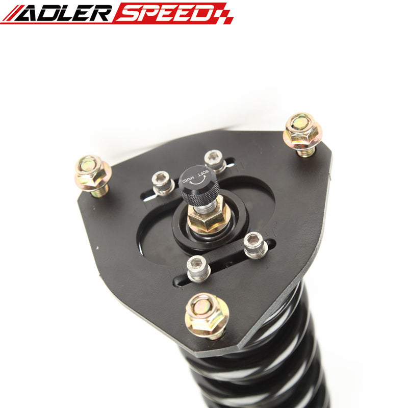 ADLERSPEED 32 Level Adjust Mono Tube Coilovers Suspension Kit For Mustang 15-21