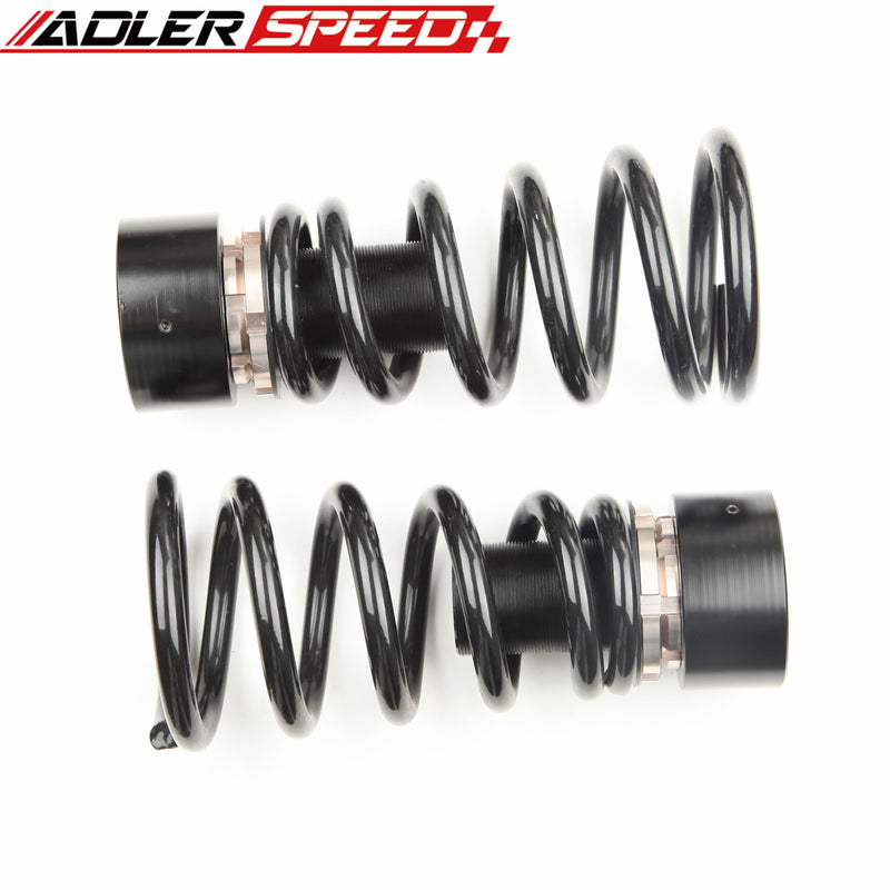 ADLERSPEED 32 Level Adjust Mono Tube Coilovers Suspension Kit For Mustang 15-21