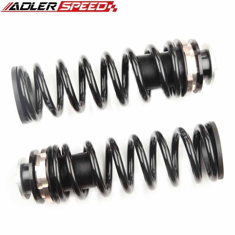 US SHIP ADLERSPEED 32 Level Mono Tube Coilovers Suspension For Audi A5 08-16, A4 09-16