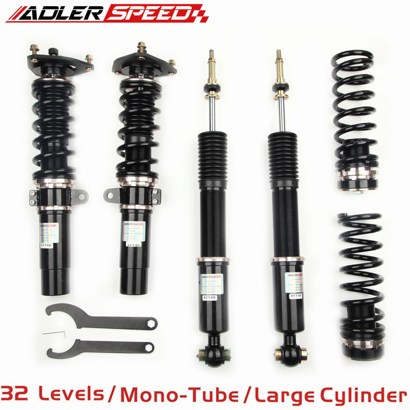 ADLERSPEED 32 Level Mono Tube Coilovers Kit For Audi A3/A3 Quattro/S3 8V 2015-19
