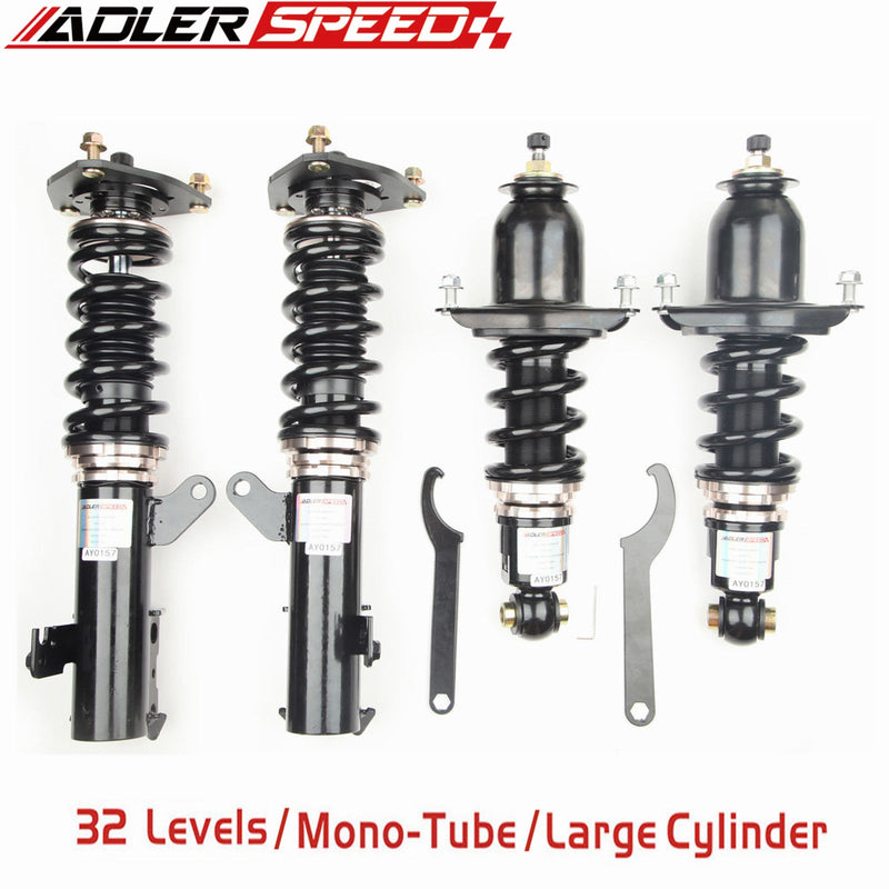 US SHIP ADLERSPEED 32 Level Damper Coilovers Lowering Suspension Kit for Scion tC 05-10