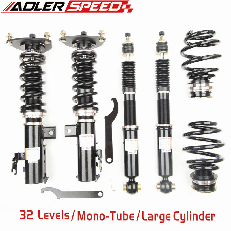 US SHIP ADLERSPEED 32 Level Mono Tube Coilovers Suspension Kit For Scion tC AGT20 11-16