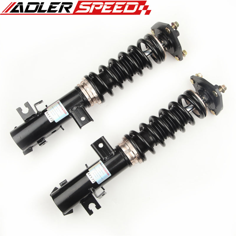 US SHIP！ ADLERSPEED 32 Level Mono Tube Coilovers Lowering Kit For 2014-18 Mazda 3 BM/BN