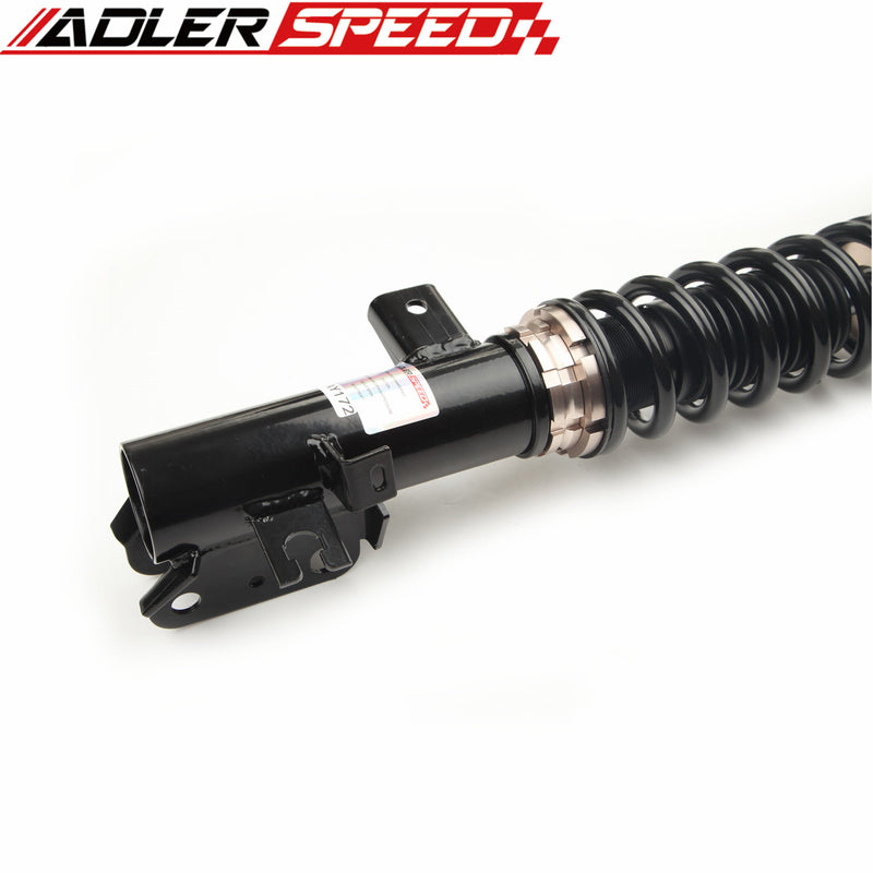 US SHIP！ ADLERSPEED 32 Level Mono Tube Coilovers Lowering Kit For 2014-18 Mazda 3 BM/BN