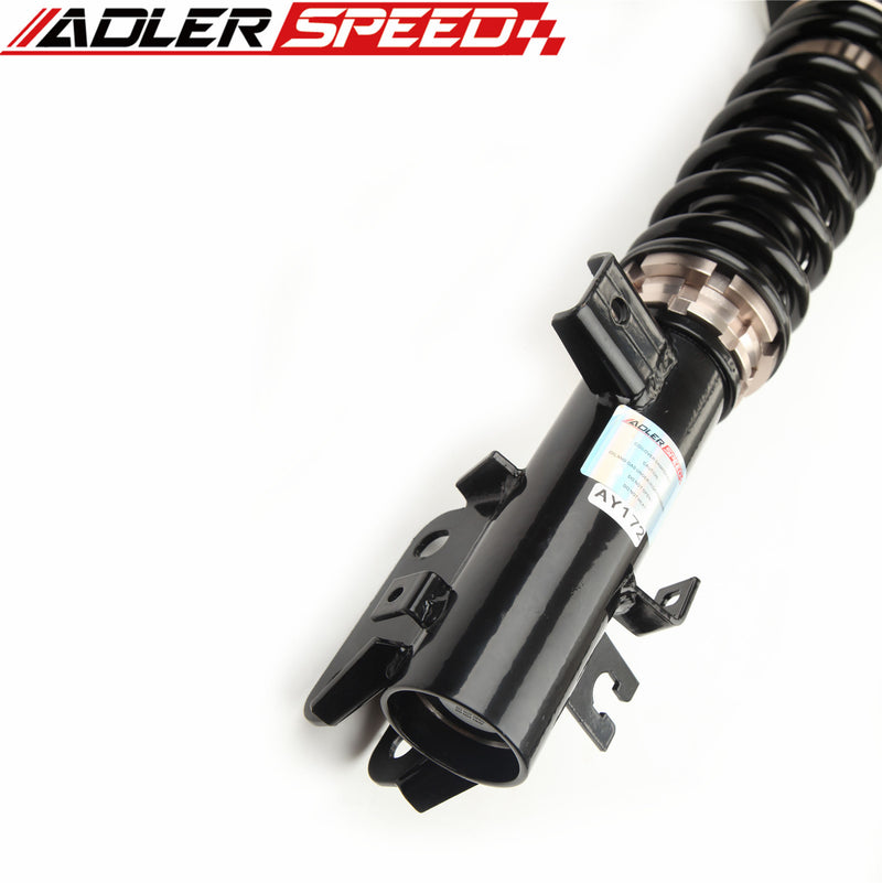 US SHIP！ ADLERSPEED 32 Level Mono Tube Coilovers Lowering Kit For 2014-18 Mazda 3 BM/BN