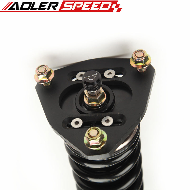 US SHIP！ ADLERSPEED 32 Level Mono Tube Coilovers Lowering Kit For 2014-18 Mazda 3 BM/BN