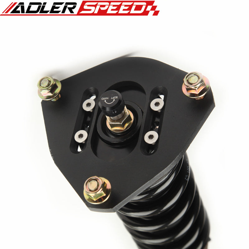 US SHIP ! ADLERSPEED 32 WAY MONO-TUBE SHOCKS COILOVER SUSPENSION FIT GENESIS COUPE 11-16