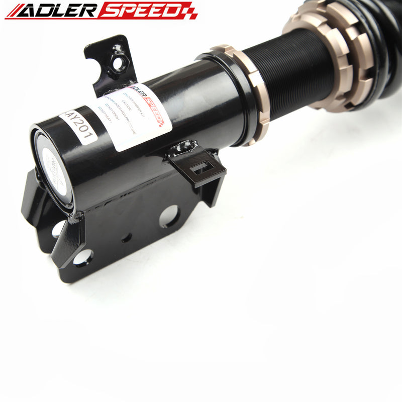 US SHIP ADLERSPEED 32 Level Mono Tube Coilovers Suspension For Subaru Legacy BM BR 10-14