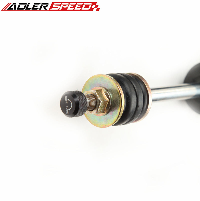 US SHIP ADLERSPEED 32 Level Mono Tube Coilover Shock Lowering Kit for Nissan Versa 07-11