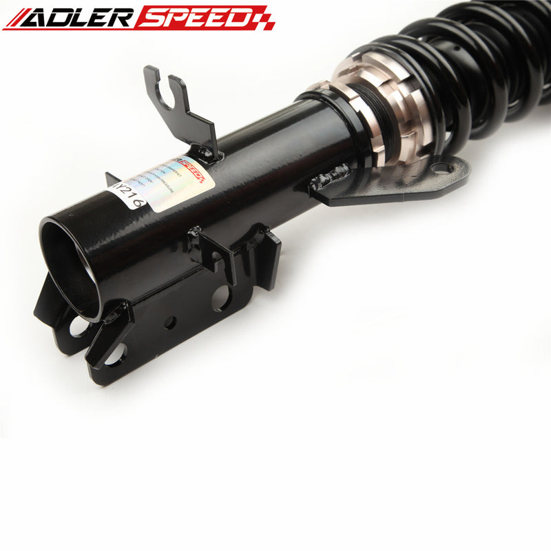 ADLERSPEED 32 Level Mono Tube Coilover Shock Lowering Kit for Nissan Versa 07-11