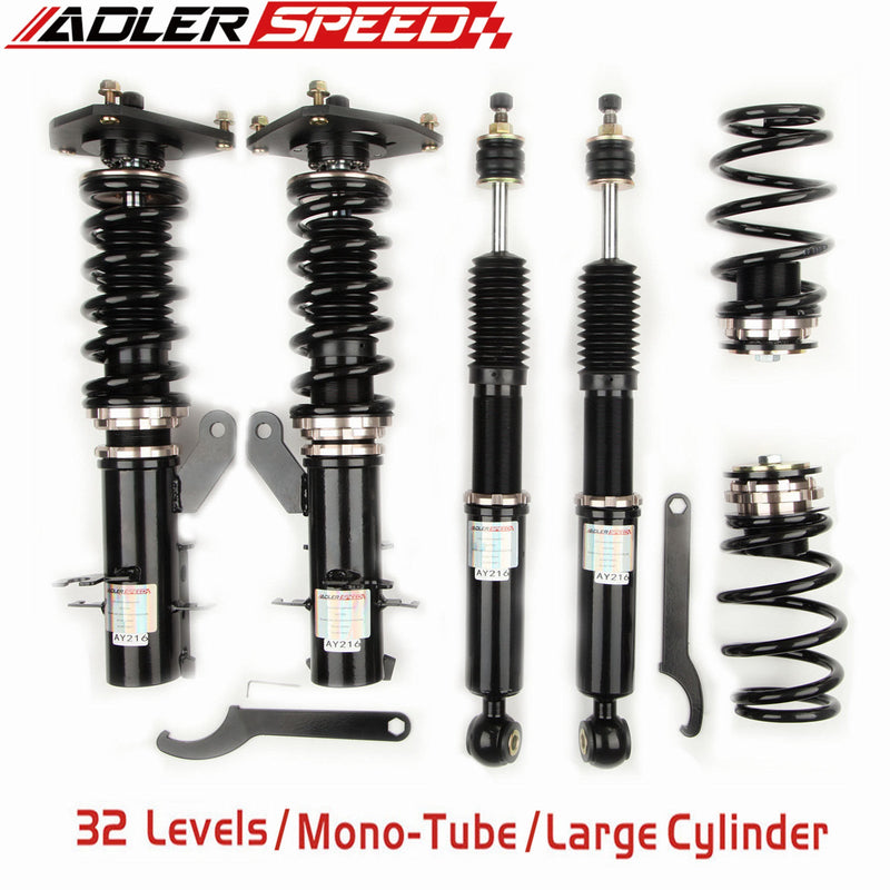 US SHIP ! ADLERSPEED 32 Level Mono Tube Coilovers Suspension for Nissan Sentra B17 13-19