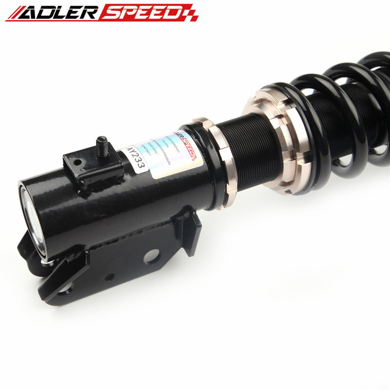 US SHIP ADLERSPEED 32 Level Mono Tube Coilovers Lowering Suspension For Lancer 02-06 FWD