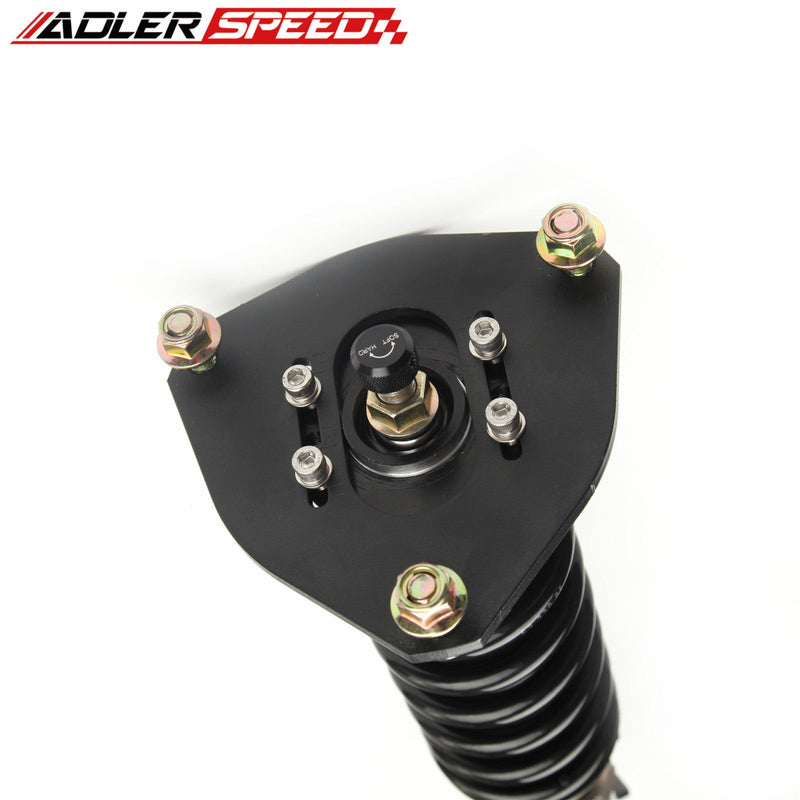 US SHIP ADLERSPEED 32 Level Mono Tube Coilovers Lowering Suspension For Lancer 02-06 FWD